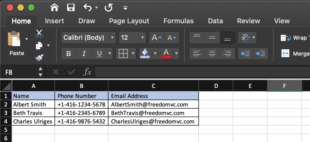 Reading in data - Excel spreadsheet